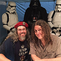 Brian with Weird Al